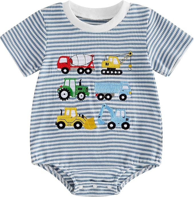 Newborn Baby Boy Girl Summer Clothes Funny Print Sweatshirt Romper Oversized by Lucikamy