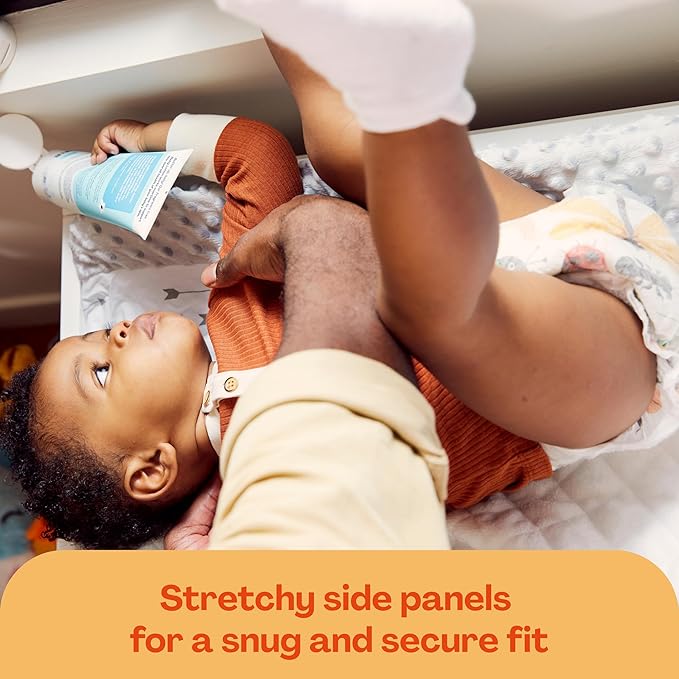 Hello Bello Diapers, Size 4 (22-37 lbs) Flower Child, 21 Count of Premium Disposable Baby Diapers, Hypoallergenic with Soft, Cloth-Like Feel