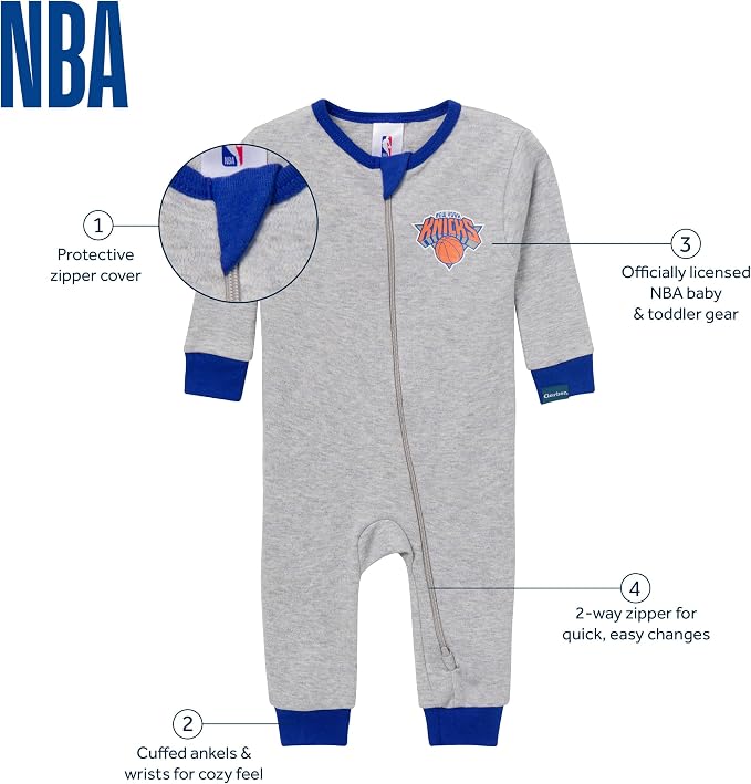 Gerber Baby NBA Footless Pajamas - Image 6