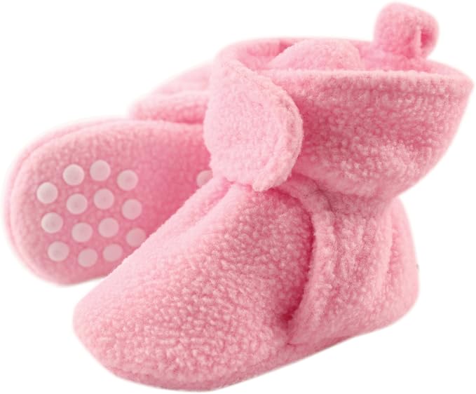 Luvable Friends Unisex Baby Cozy Fleece Booties - Image 2