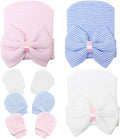 Sarfel Newborn Hats for Girls Hospital Hat Baby Girl Bows and Headbands Infant by Sarfel