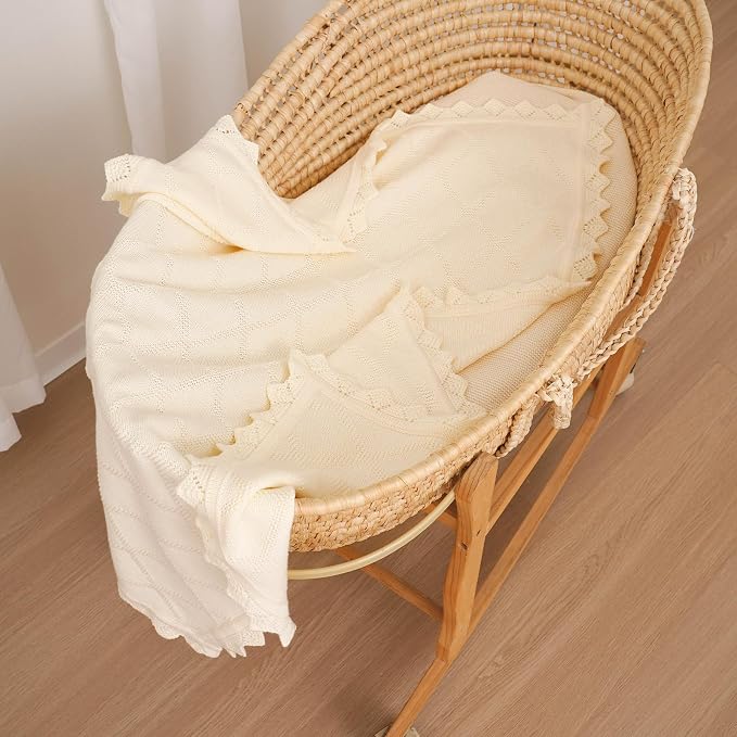 Hadetoto 100% Cotton Baby Blankets - Image 4