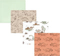 Luvable Friends Little Treasure Flannel Receiving Blankets 4pk by Luvable+Friends