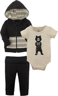 Yoga Sprout Bodysuit, and Track Jacket Set by Yoga+Sprout