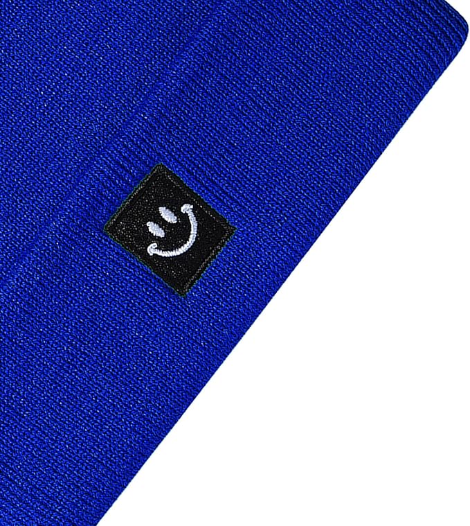 Baby Beanie Knit Ski Hat with Cute Face - Image 5