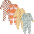 Onesies Brand Baby Boys' 4-pack Sleep 'N Play Footies by OnesiesBrand