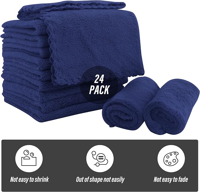 Sunny zzzZZ Ultra Soft 24 Pack Baby Washcloths - Image 2
