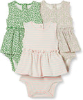 Amazon Essentials Baby Girls' Sleeveless Bodysuit Dress by AmazonEssentials