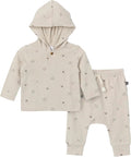 Modern Moments by Gerber Baby Hooded Hacci Top and Pant Set by ModernMomentsbyGerber