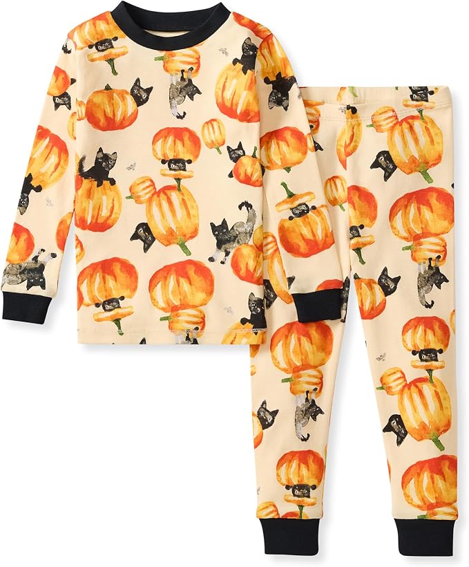 Burt's Bees Baby Girls Organic Cotton Pajamas, Toddler PJ Set, 2-PC | Soft by BurtsBeesBaby