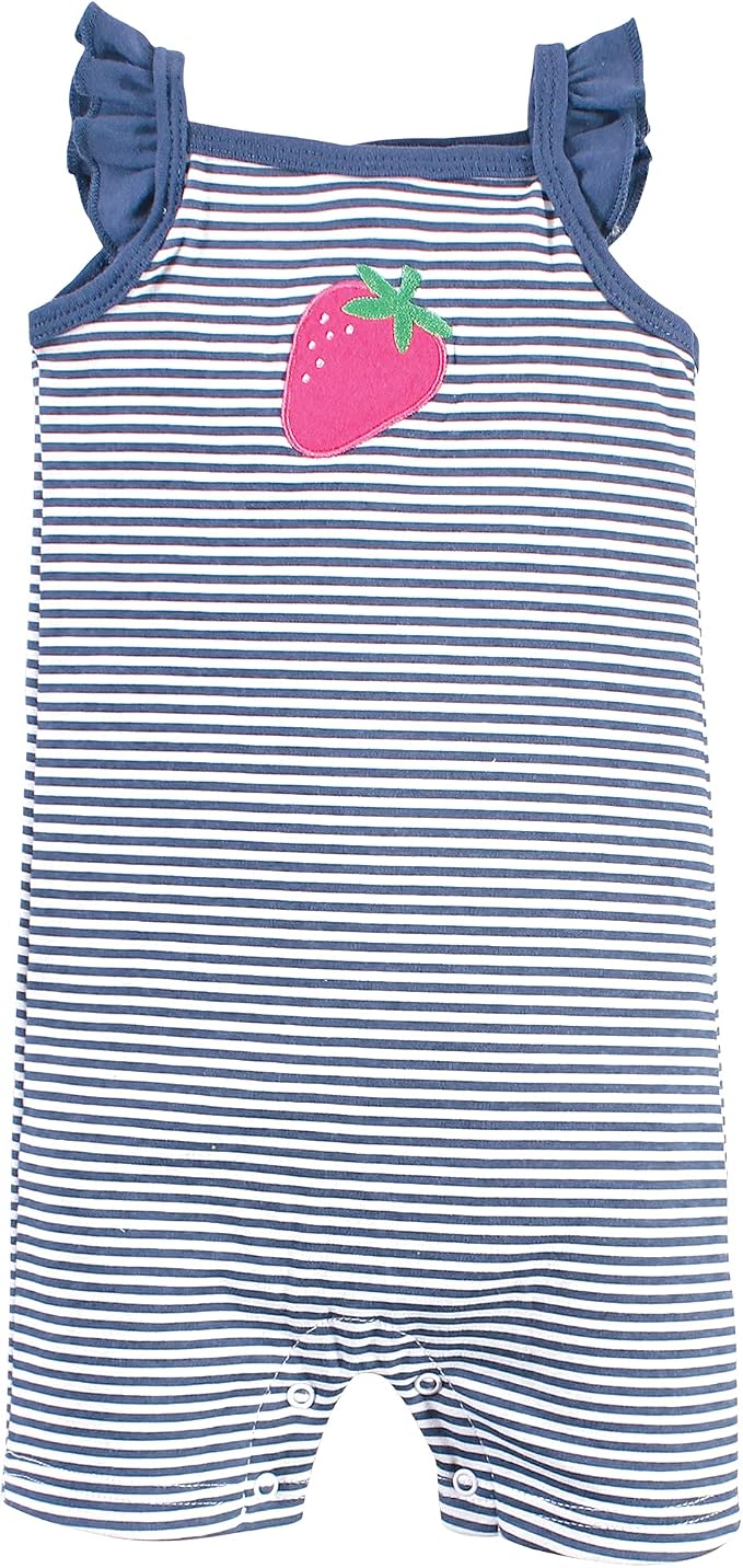 Hudson Baby Unisex Cotton Rompers - Image 5