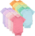 HonestBaby 10-pack Short Sleeve Bodysuits One-piece by HonestBaby