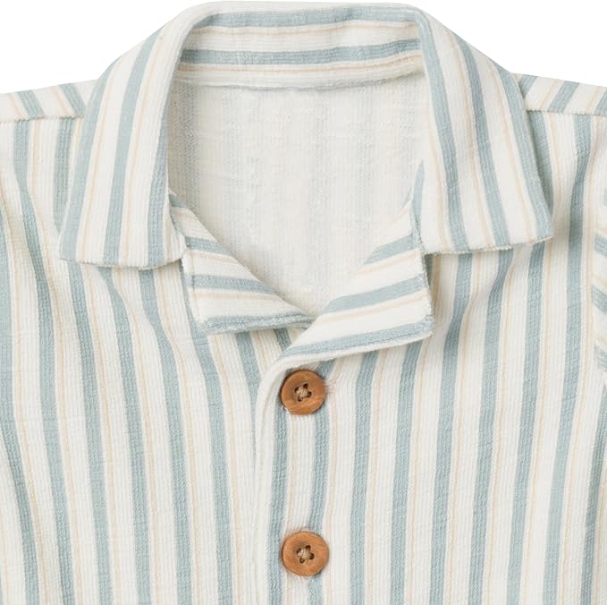 Modern Moments by Gerber Baby Boys' Short Sleeve Romper - Image 2