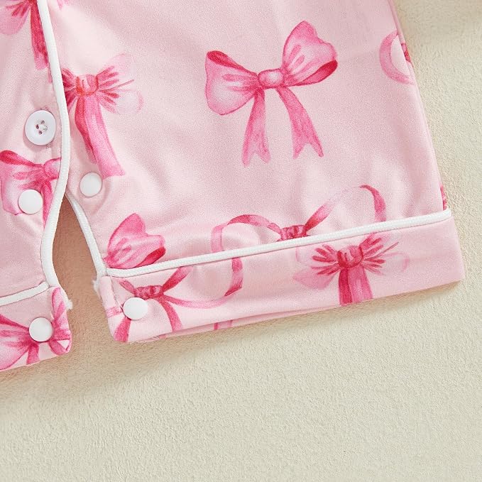 Balaflyie Newborn Summer Pajamas Baby Boy Girl Button Down Romper Cute Infant - Image 6