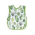 BapronBaby Desert Cactus Bapron - No Neck Tie Safer Bib for Baby & Toddler - Soft Waterproof Stain Resistant - Machine Washable - Sz Baby/Toddler 6m-3T