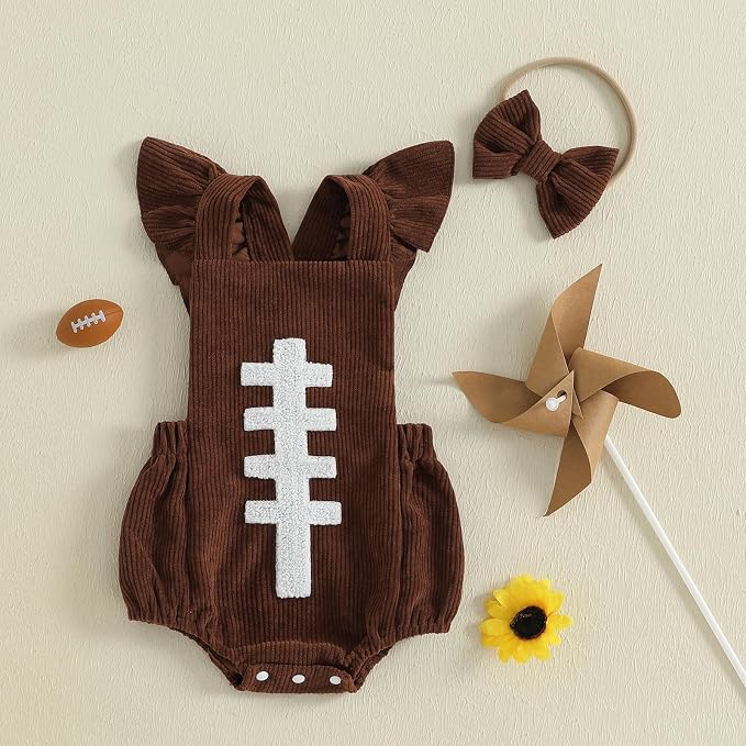 YINGISFITM My First Halloween Baby Girl Outfit Newborn Pumpkin Bubble Romper - Image 2