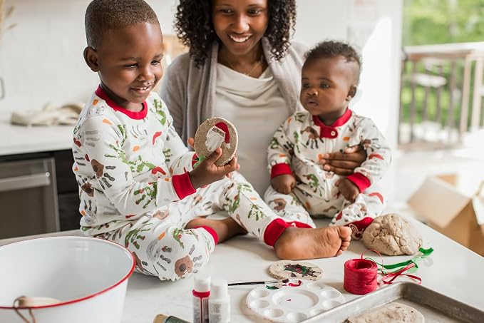 Burt's Bees Baby Girls Organic Cotton Pajamas, Toddler PJ Set, 2-PC | Soft - Image 3