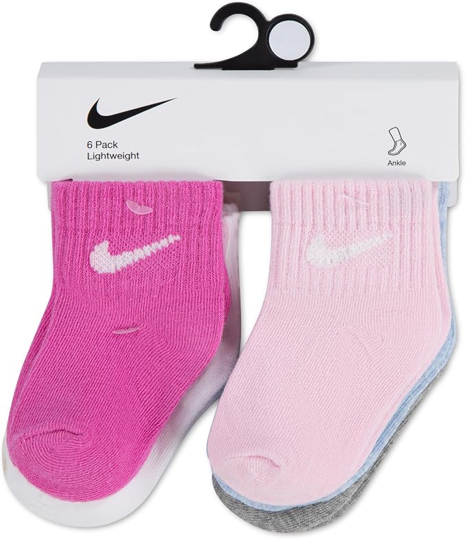Nike Baby 6-pack Baby/Toddler Basic Socks - Image 3