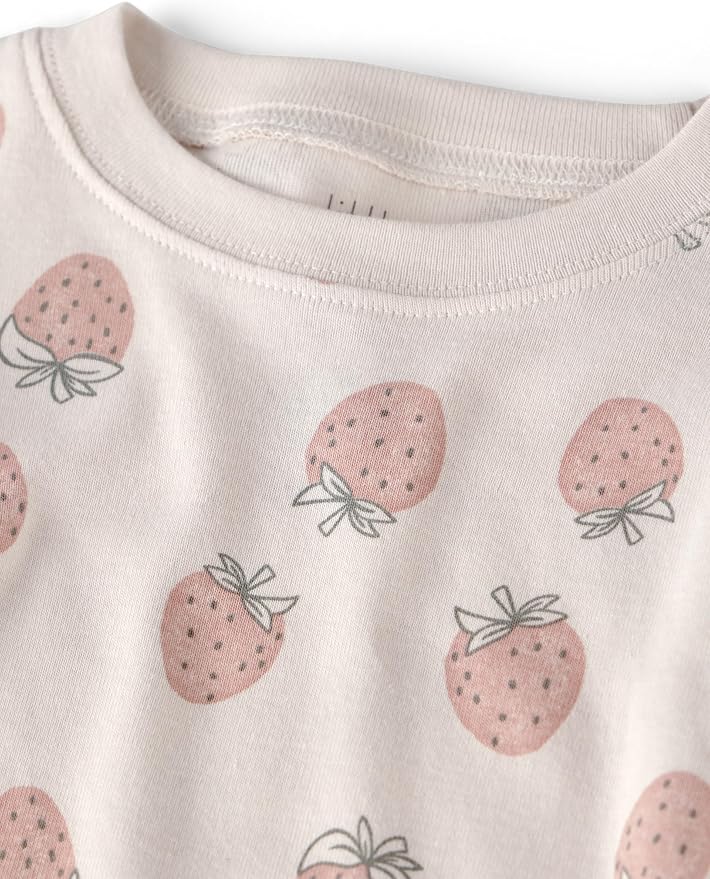 little planet by carter's Baby Girls' 2-piece Pajamas Made - Image 3