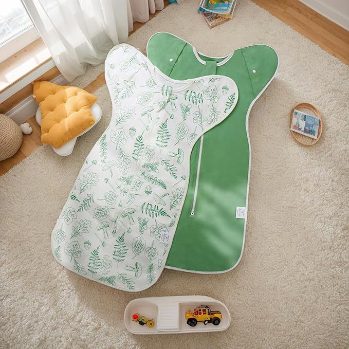 ANYEDDE 2pk Baby Swaddle Sleep Bag, Arms Up Swaddle 3-6 Months - Image 7