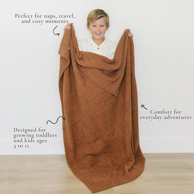 Saranoni Bamboni Throw Blanket Luxury Soft Teen & Kids - Image 2