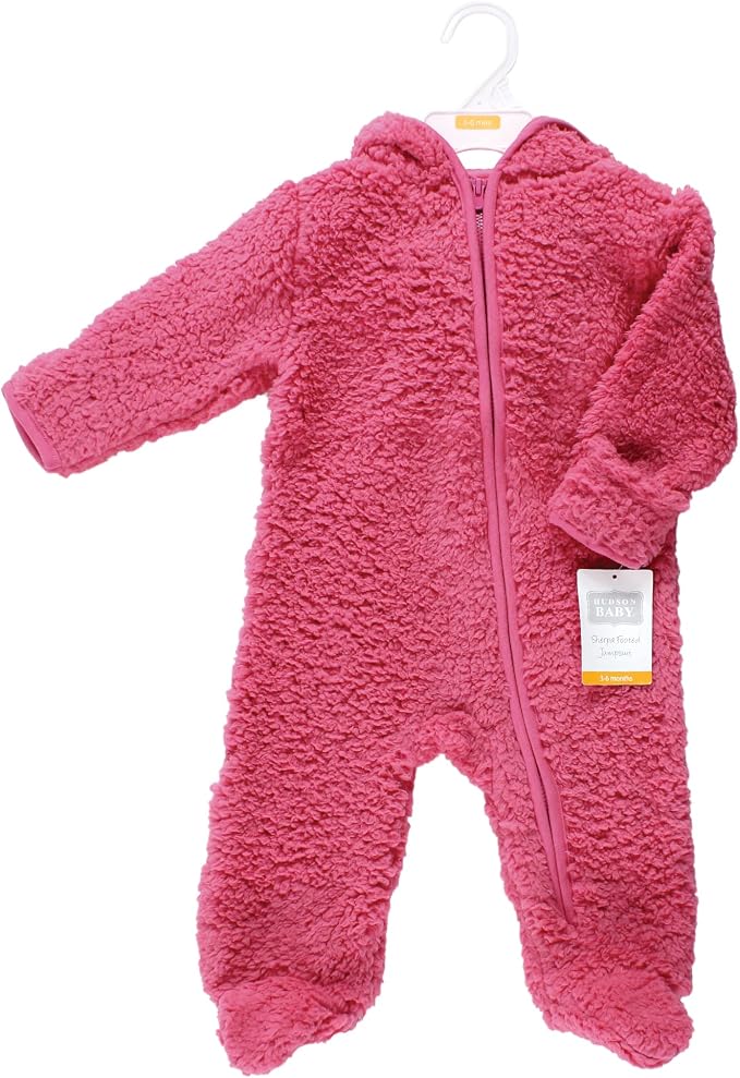 Hudson Baby Unisex Baby Fleece Sleep and Play - Image 2