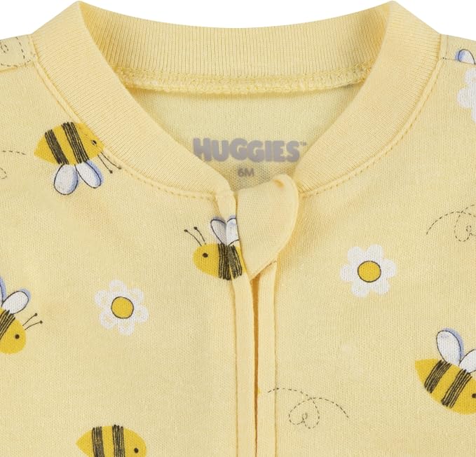 HUGGIES Baby Baby Printed Footed Coverall - Image 3