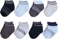 Hudson Baby Baby 8-pack Cotton Rich Newborn and Terry Socks by HudsonBaby