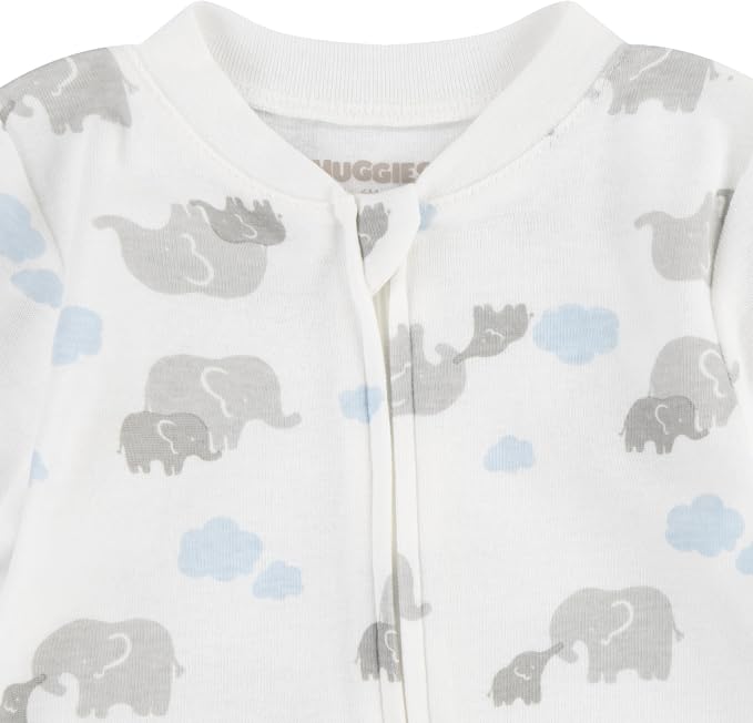 HUGGIES Baby Baby Printed Footed Coverall - Image 3