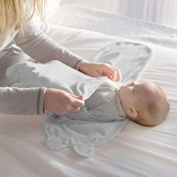 SwaddleMe by Ingenuity Original Swaddle, 100% Cotton, Improves Sleep & Calms - Image 12