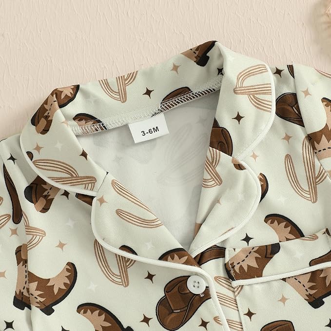 Balaflyie Newborn Summer Pajamas Baby Boy Girl Button Down Romper Cute Infant - Image 4