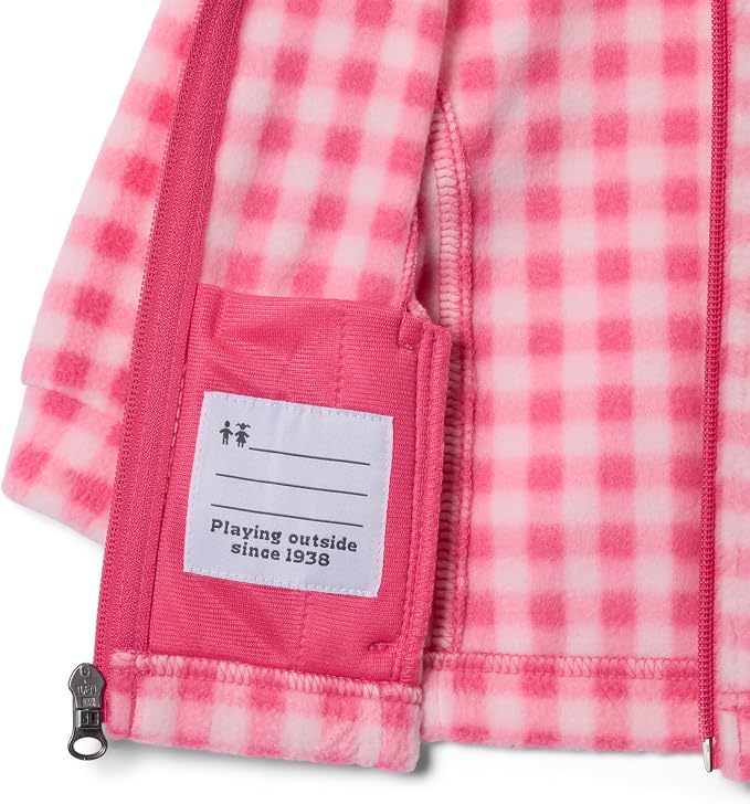 Columbia Youth Girls Benton Springs II Printed Fleece Jacket - Image 3