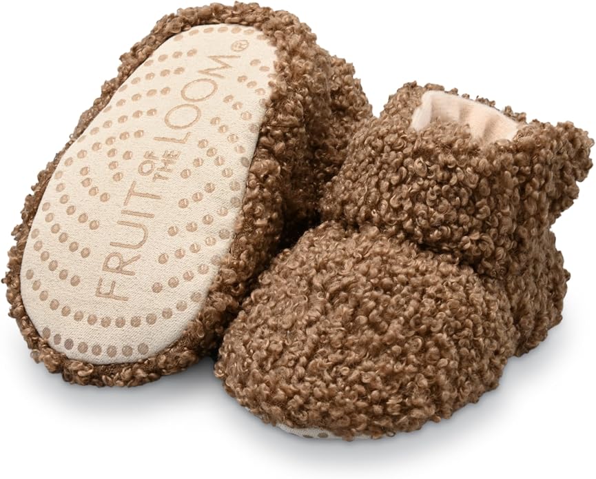 Fruit of the Loom Cozy Thermal Wrap Booties by FruitoftheLoom