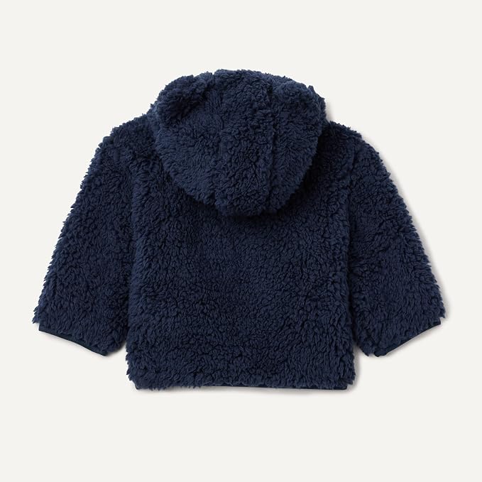 Amazon Essentials Unisex Babies' Hooded Sherpa Jacket - Image 3