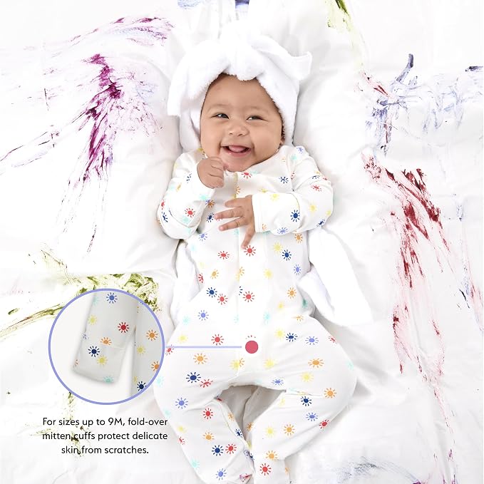Magnetic Me Cloudstretch 4-Pack Bundle | Magnetic Baby Footie Pajamas - Image 5