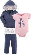 Yoga Sprout Bodysuit, and Track Jacket Set by Yoga+Sprout