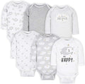Gerber Baby 6 Pack Long-sleeve Onesies Bodysuit by Gerber