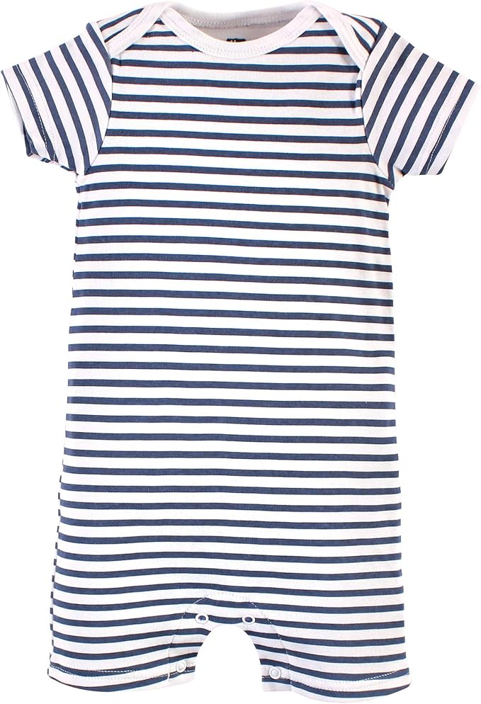 Hudson Baby Unisex Cotton Rompers - Image 4