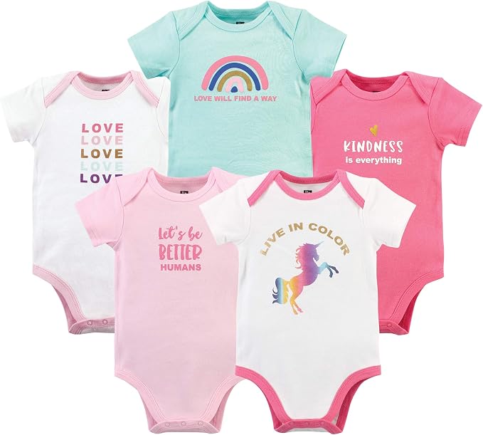 Hudson Baby Unisex Baby Cotton Bodysuits by HudsonBaby