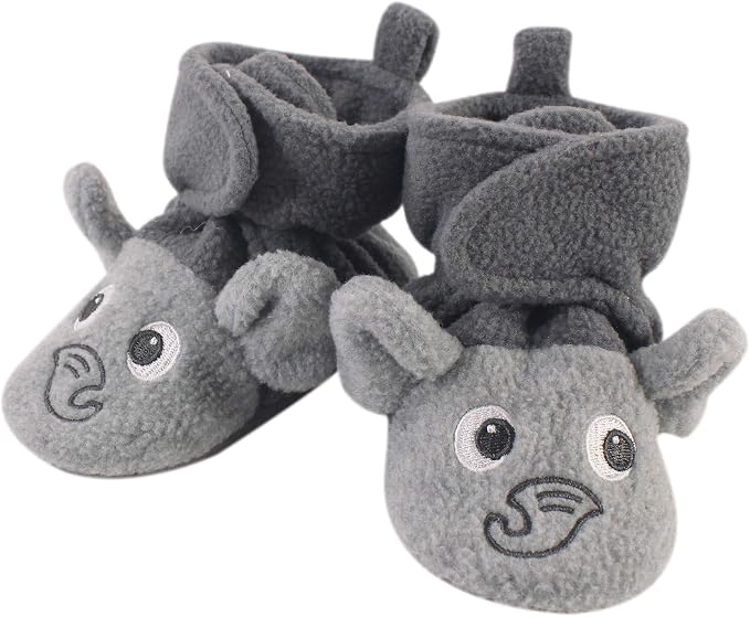 Hudson Baby Unisex-Baby Cozy Fleece BootiesSlipper Sock by HudsonBaby