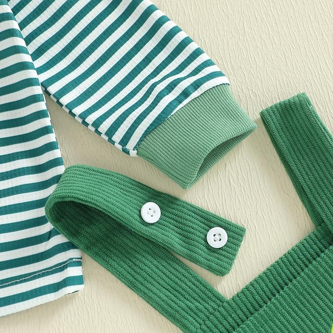 Infant Baby Boy Fall Winter Clothes Outfit Hooded Long Sweatshirt Pant Set - Image 7
