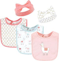 Hudson Baby Unisex Baby Cotton Bib and Headband Set by HudsonBaby