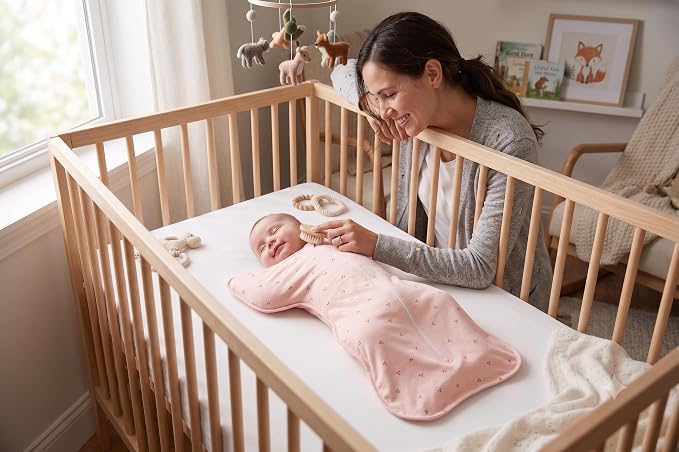 Love to Dream Swaddle Up Bamboo Baby Sleep Sack | 1.0 TOG, Blush | Ultra Soft - Image 10