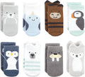 Hudson Baby Baby 8-pack Cotton Rich Newborn and Terry Socks by HudsonBaby