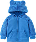 Toddler Winter Coats Baby Boys Girls Fuzzy Sherpa Fleece Jackets by YAGATA