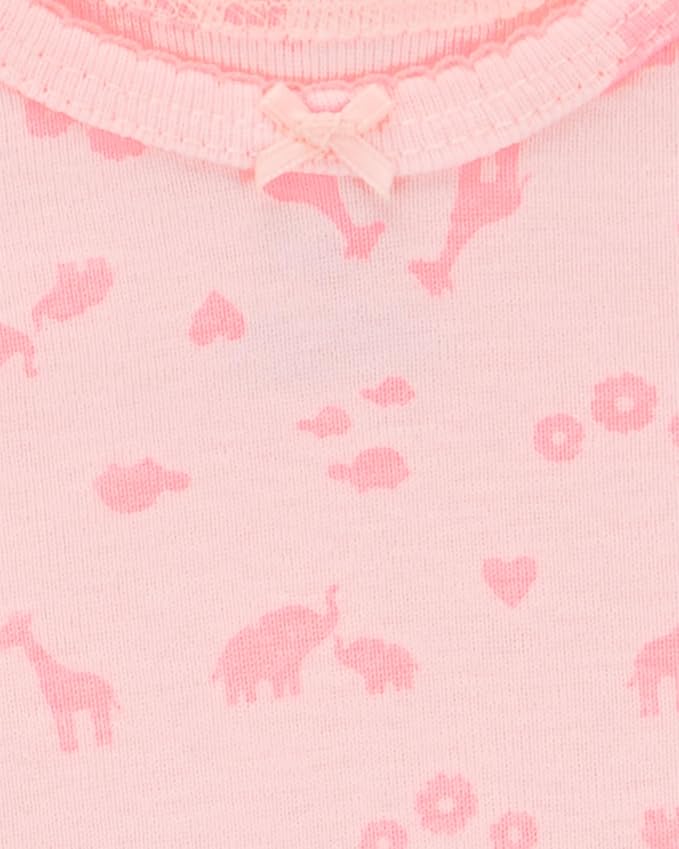 Simple Joys by Carter's Baby Girls' 3-pack Cotton Sleeper Gown - Image 5