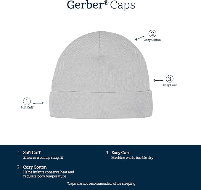 Gerber Baby Girls' Cap and Mitten Sets - Image 6