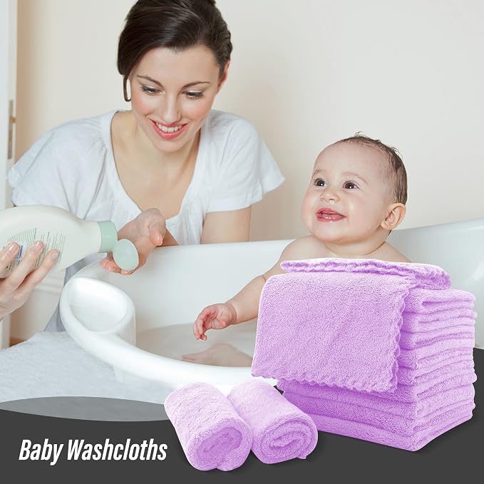 Sunny zzzZZ Ultra Soft 24 Pack Baby Washcloths - Image 5