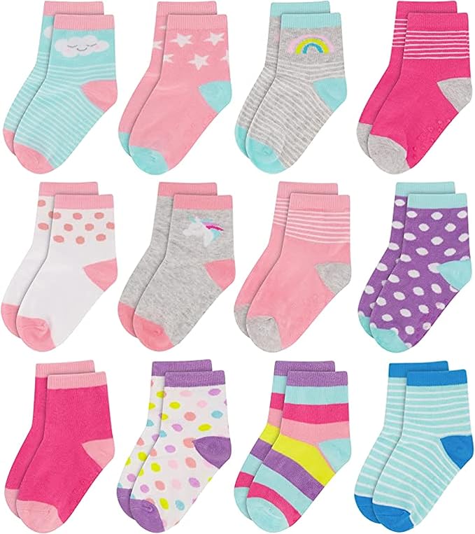 Rising Star Baby Sock, Toddler Sock, Kids Socks Multipacks by RisingStar