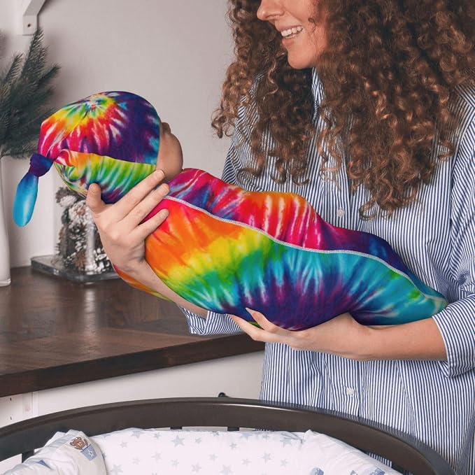 Tie Dye Swaddle Blankets Soft Receiving Blanket Baby Swaddle Wrap - Image 5